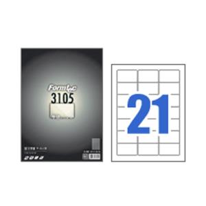 [폼텍] IC-3105 잉크젯 투명 라벨(21칸/A4)_5매입